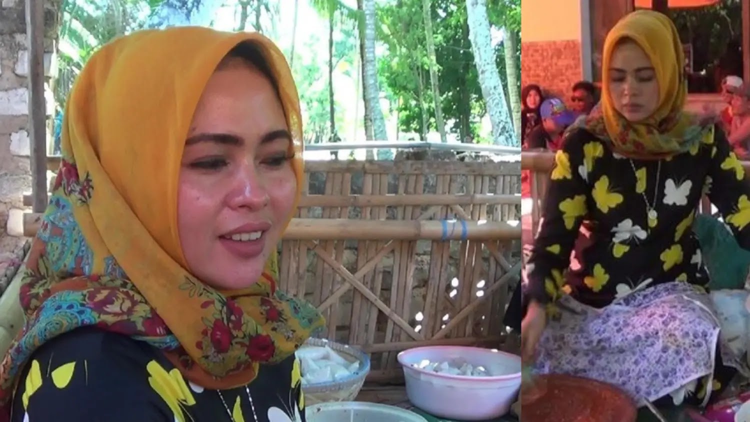 Viral Penjual Rujak Mirip Syahrini Di Sumenep Rujaknya 4 Jam Habis Terjual Tagar Berita