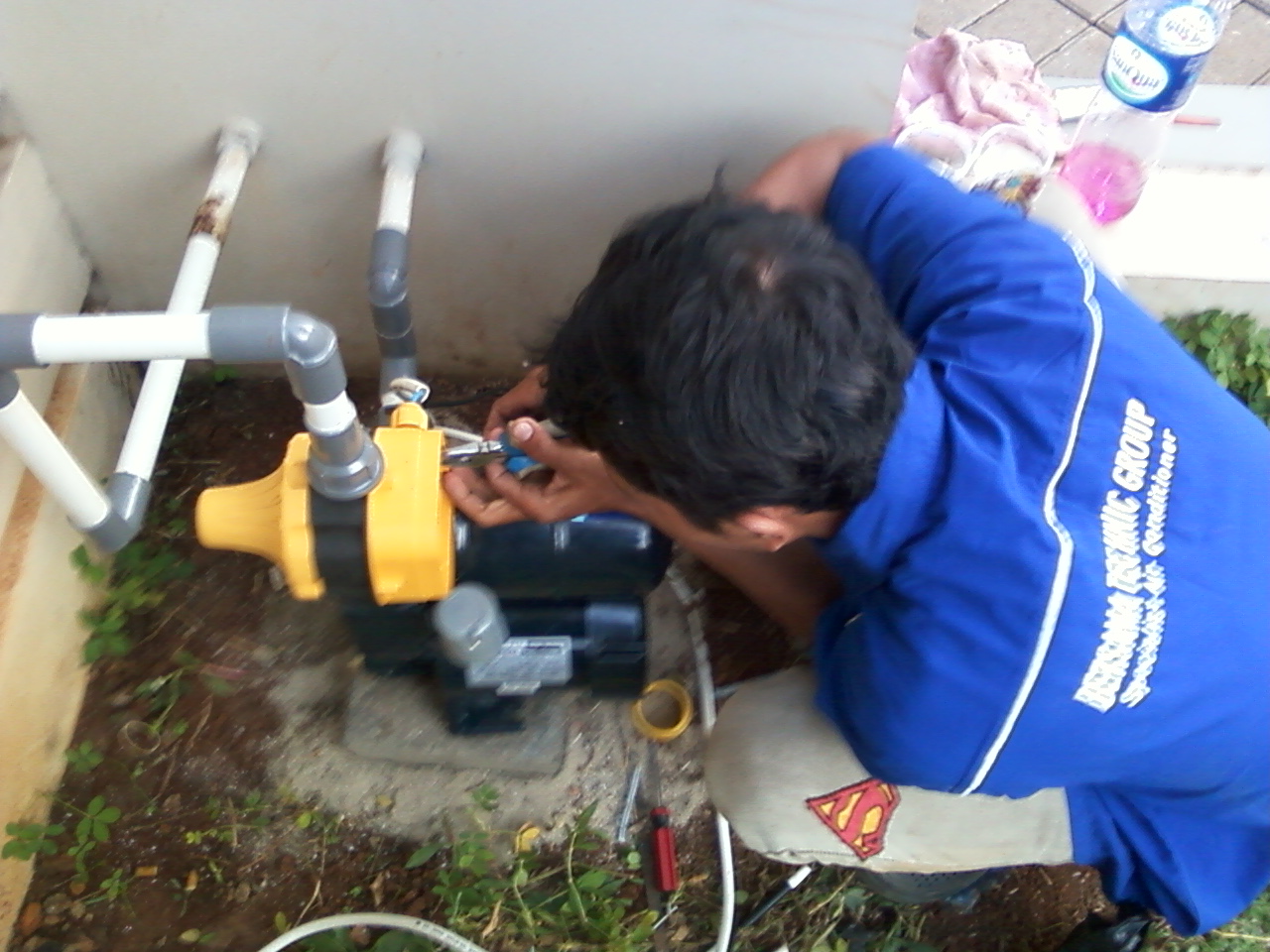 BERSAMA TECHNIC GROUP: Pemasangan Pompa Air