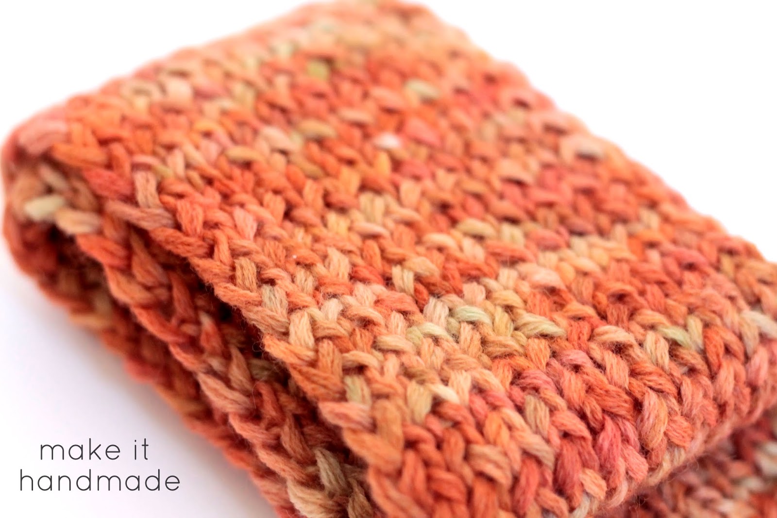 Make It Handmade The Sunset Scarf With Free Pattern