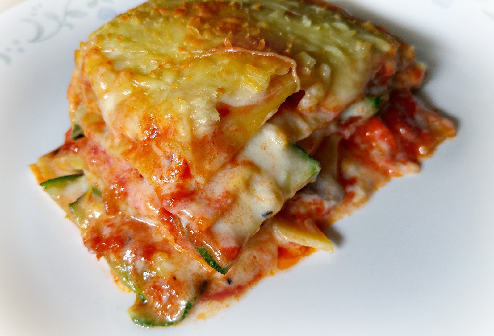 Finding BonggaMom Easy veggie lasagna
