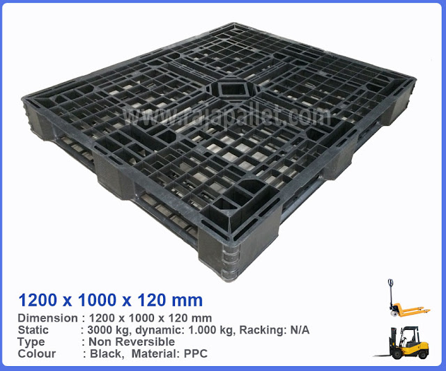 Pallet Plastik Bekas 1200 x 1000 x 120 mm Pallet Plastik Bekas 1200 x 1000 x 120 mm