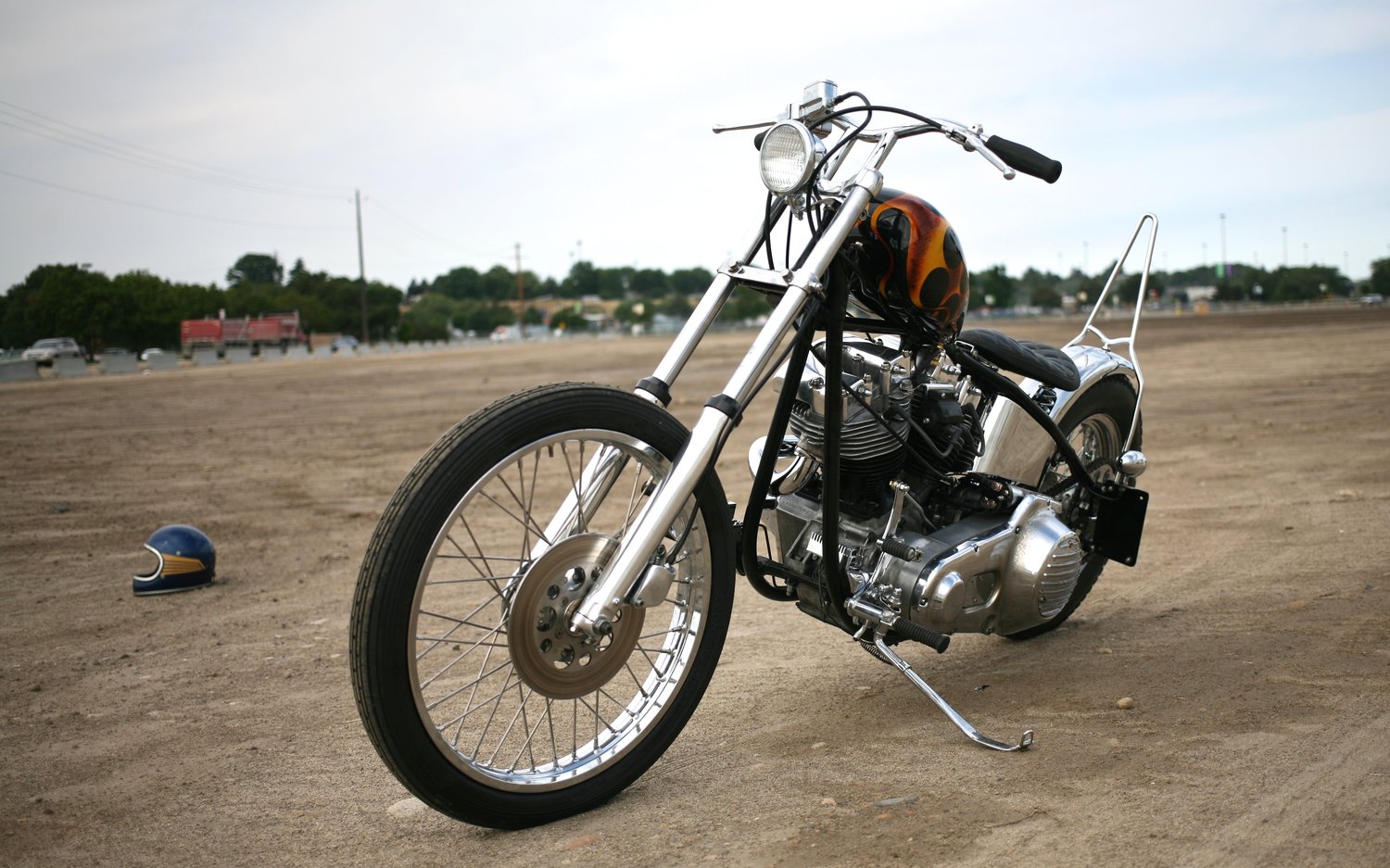 Hell Kustom Harley Davidson Shovelhead By Wrecked Metals