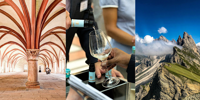 Der VDP Rheingau begrüßt zur Weinpräsentation im Kloster Eberbach Gastwinzer aus Südtirol.