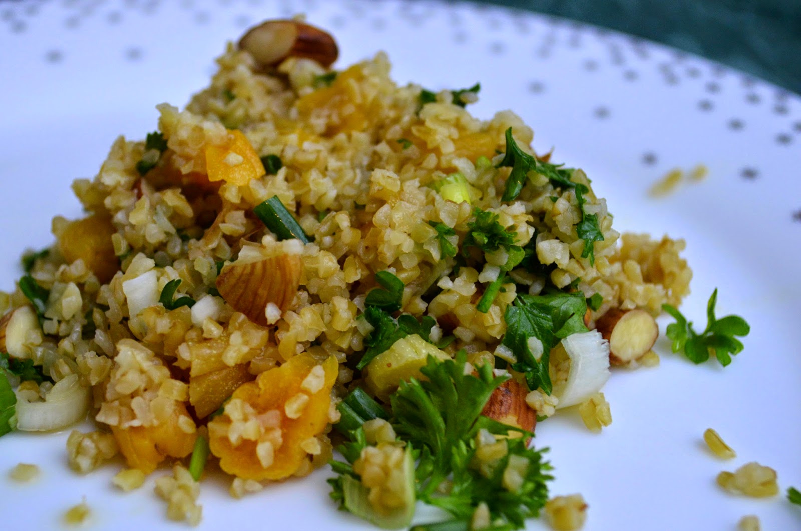 The Messy Apron Bulgur Pilaf