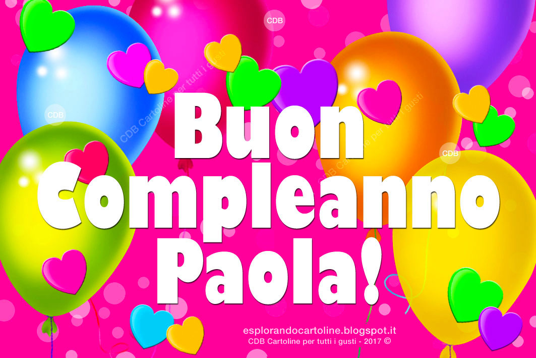 Cdb Cartoline Per Tutti I Gusti Cartolina Auguri Di Buon Compleanno Elisa Auguri Anche Per Luigi Paola Stefano Thomas Anna E Guido Con Illustrazione Di Tanti Palloncini E Cuoricini Colorati Da