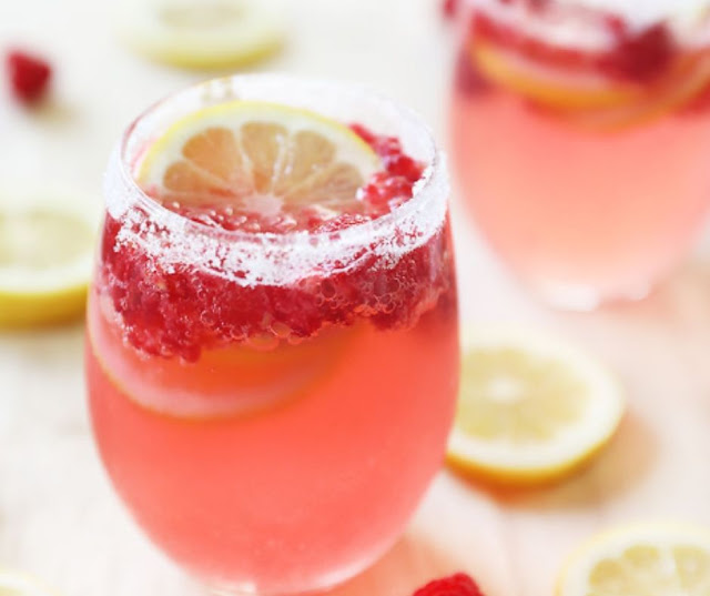 Raspberry Limoncello Prosecco Raspberry Limoncello Prosecco