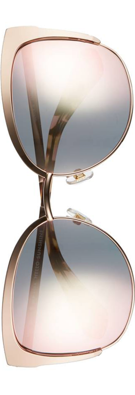 KATE SPADE NEW YORK 'genice' 57mm cat-eye sunglasses