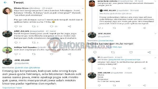 Hina Jogja di Medsos, Akun Twitter Ini Dilaporkan ke Polda DIY