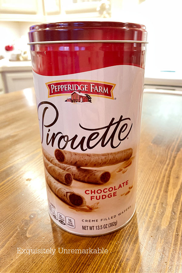 Metal Cookie Tin Canister DIY Exquisitely Unremarkable