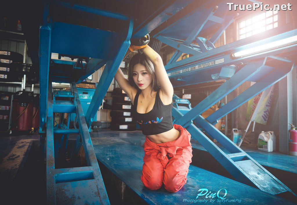 Image Taiwanese Model - PinQ憑果茱 - Hot Sexy Girl Car Mechanic - TruePic.net - Picture-30