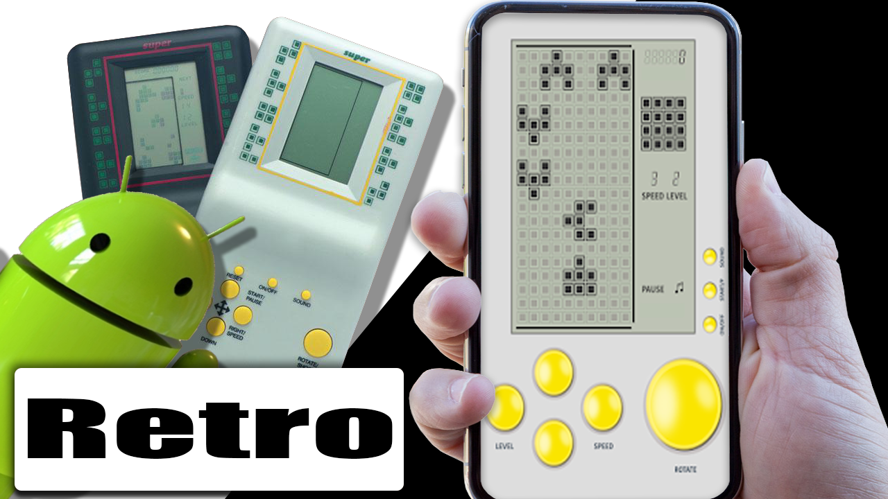 Nostalgia Retro Brick Game Simulator no Android.