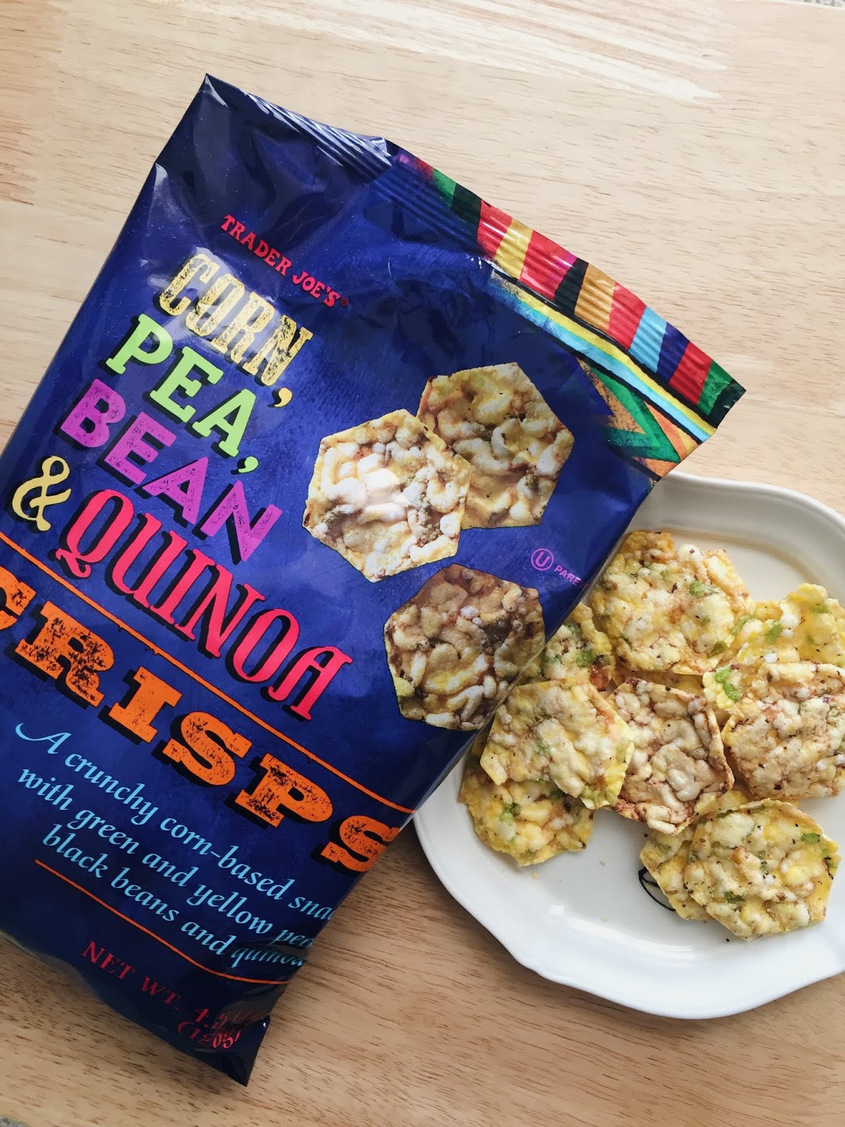 Trader Joe's Corn, Pea, Bean & Quinoa Crisps
