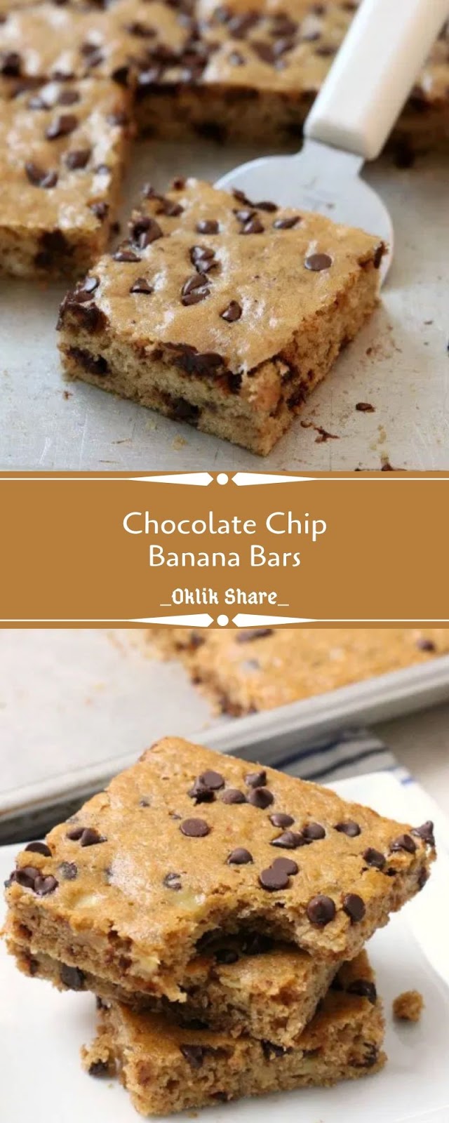 Chocolate Chip Banana Bars