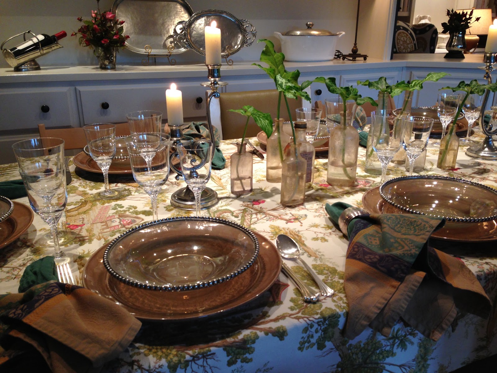 Winter Dinner Party for 8 Knitionary