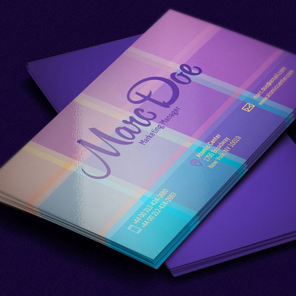 business card template