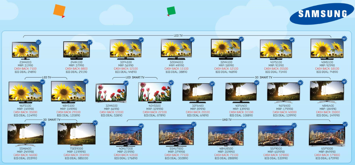 Samsung TV Festival Grand Discount Offer Nepali Information Software