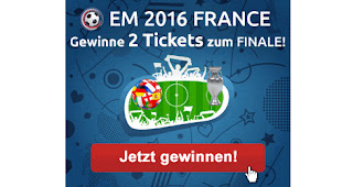  Gewinne 2x Tickets für das EM Finale in Paris