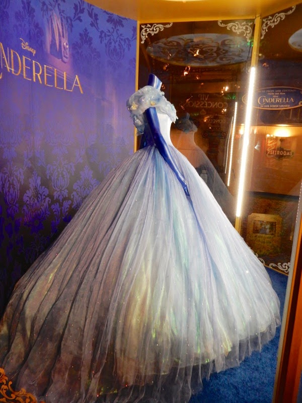 Lily James Cinderella movie ball gown