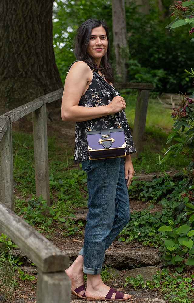 Closet Fashionista: {outfit} The Prada Cahier Debut