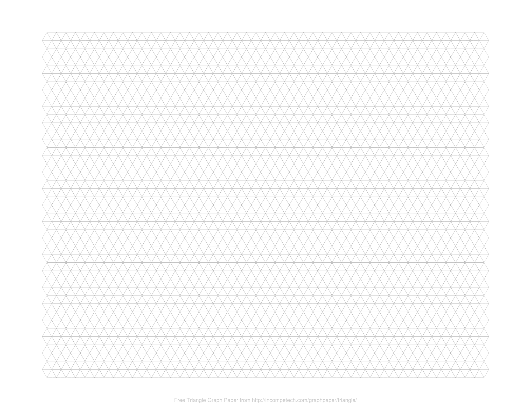 Triangle Graph Paper Pdf Certificate Letter