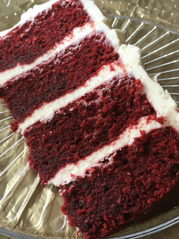 textura-de-la-red-velvet-cake corte-de-tarta-red-velvet
