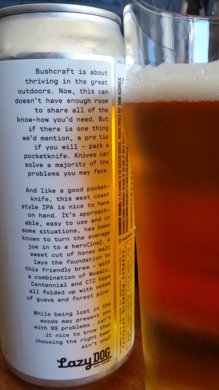 Lazy Dog Beer Kit Release No. 02 // BUSHCRAFT