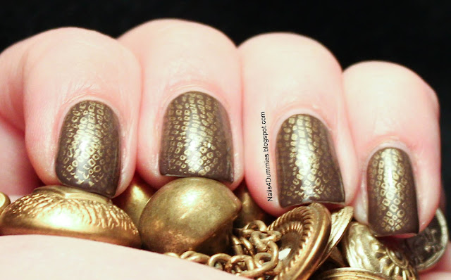 Snakeskin Stamp Nails