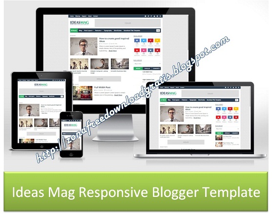 Ideas Mag Responsive Blogger Template Ideas Mag Responsive Blogger Template