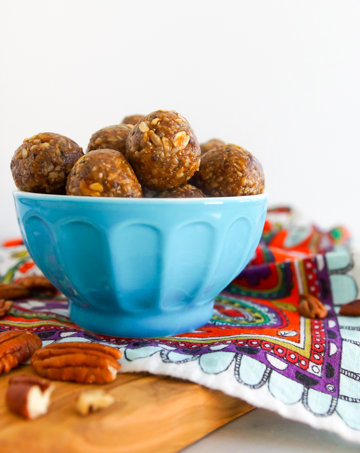 pecan pie energy protein balls