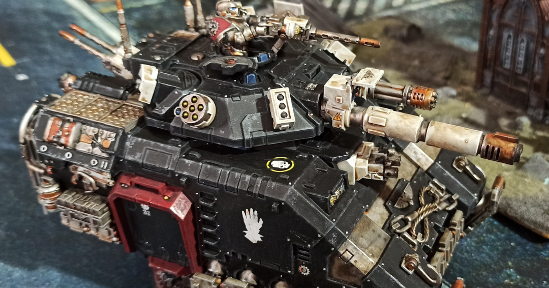 The Dark Oak Iron Hands Repulsor Executioner