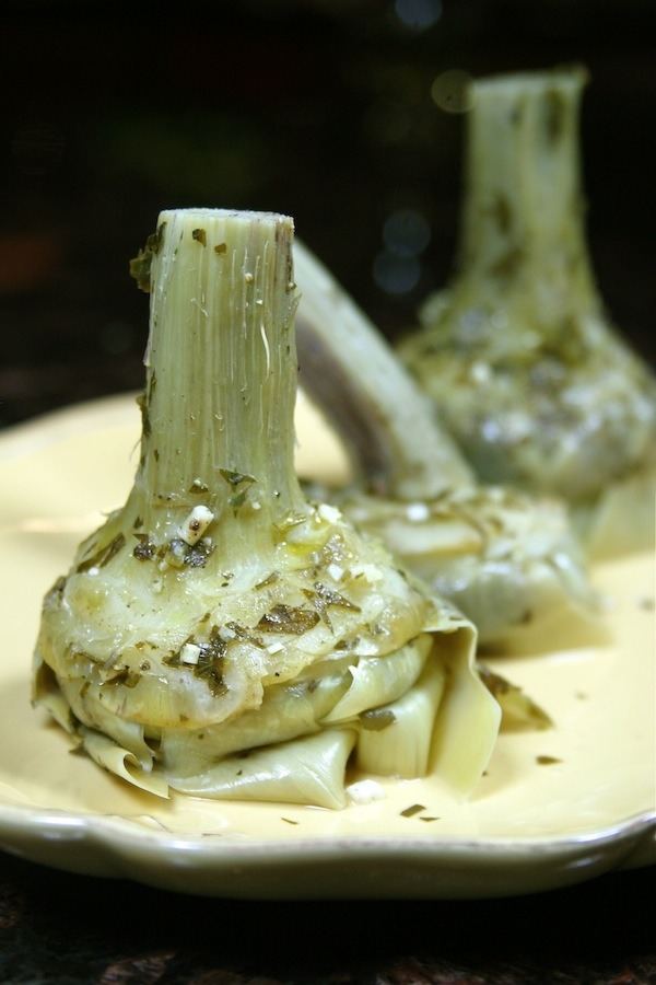 RomanStyle Artichokes (via The Italian Dish)