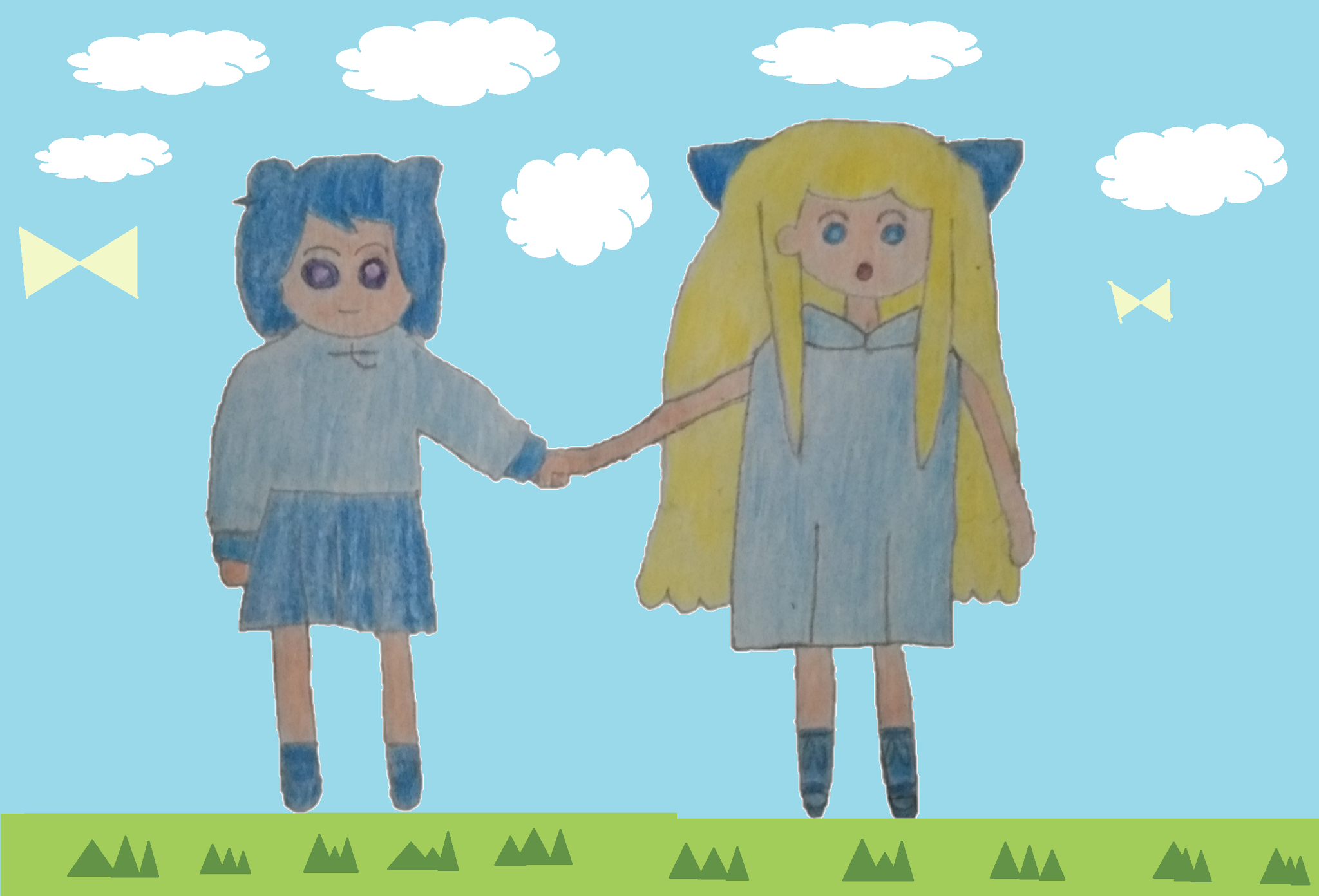 My Own World: Di Balik Gambar: Fanart Nana dan Lili dari ...