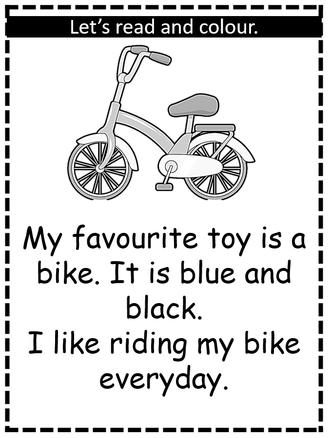 Reading Materials Let's Play!