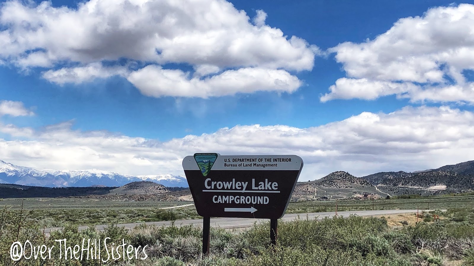 Lake Crowley Campground Map