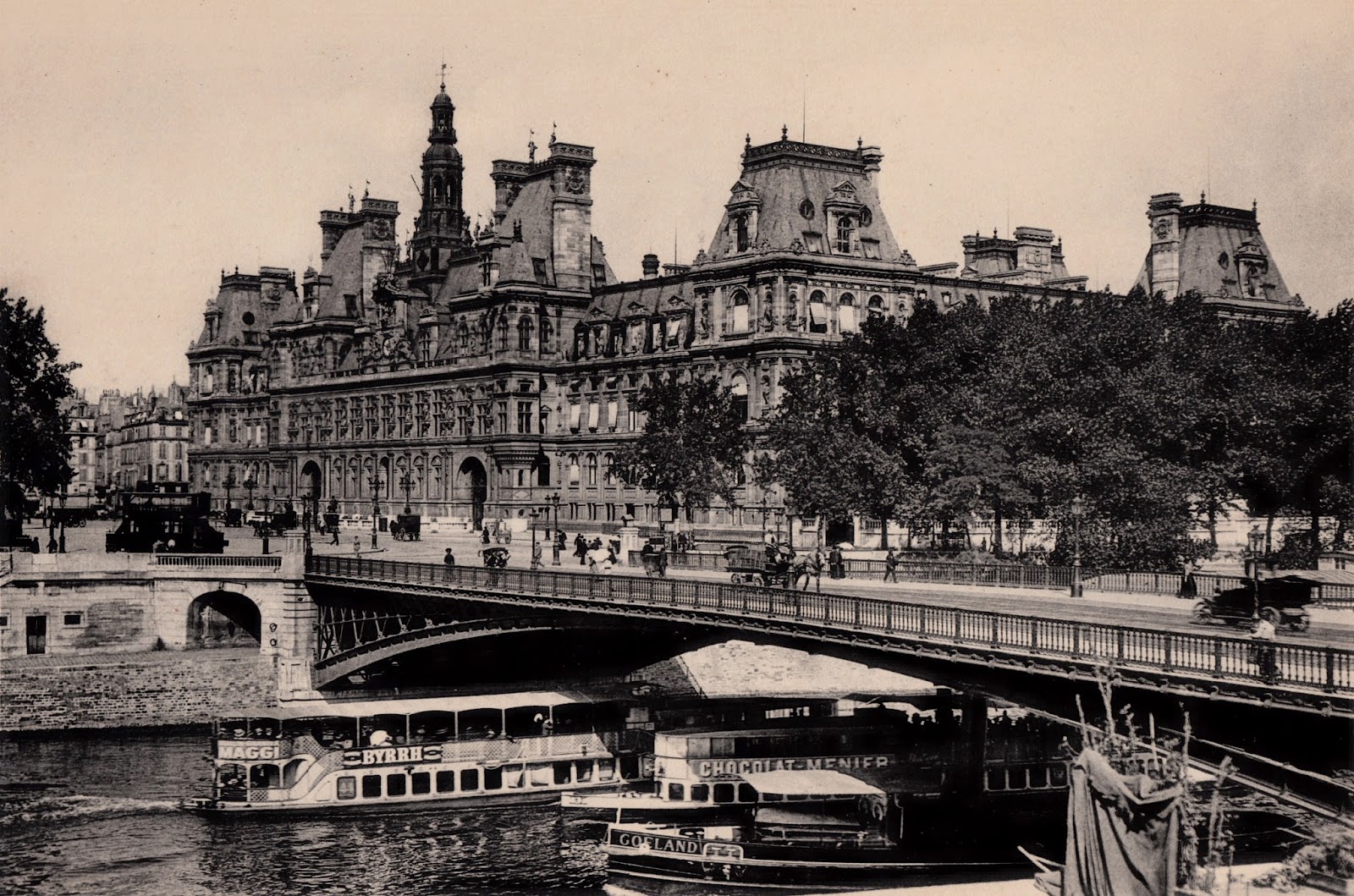 Аркольский мост Париж. Франция 1910. Париж 1910. Франция 1900-1910.