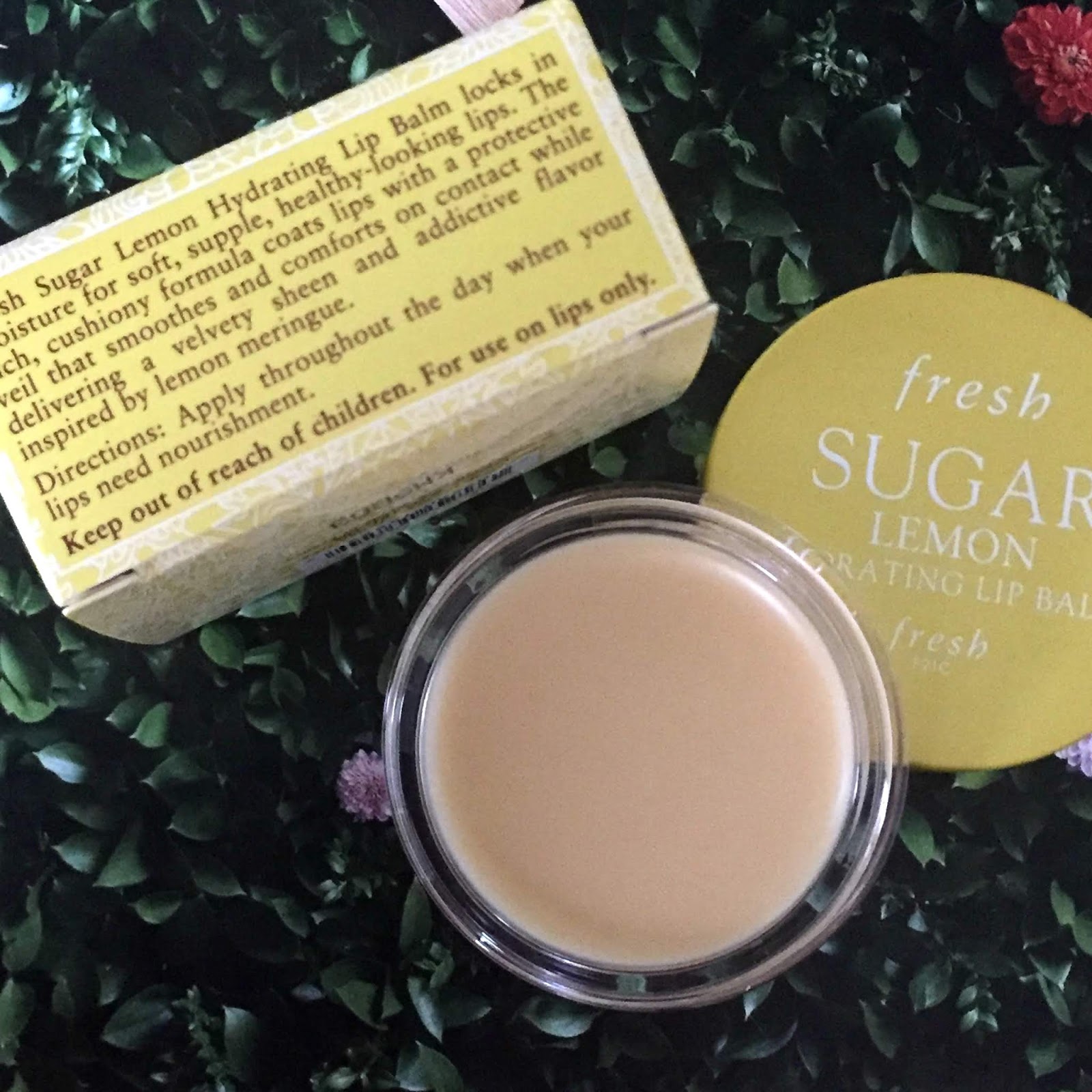 Fresh Sugar Hydrating Lip Balms in Coconut, Lemon, Peach & Chocolate
