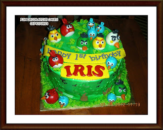 3D Angry Bird Cakes