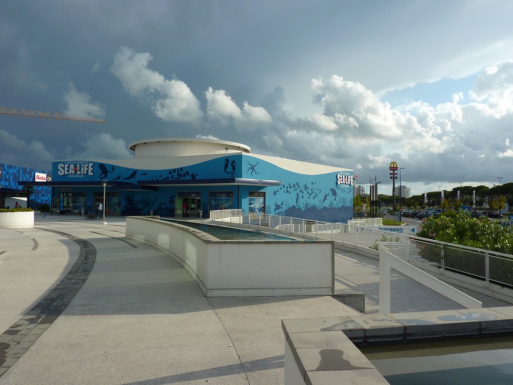 Lido di Jesolo, Sea Life Aquarium EuropaUrlauber