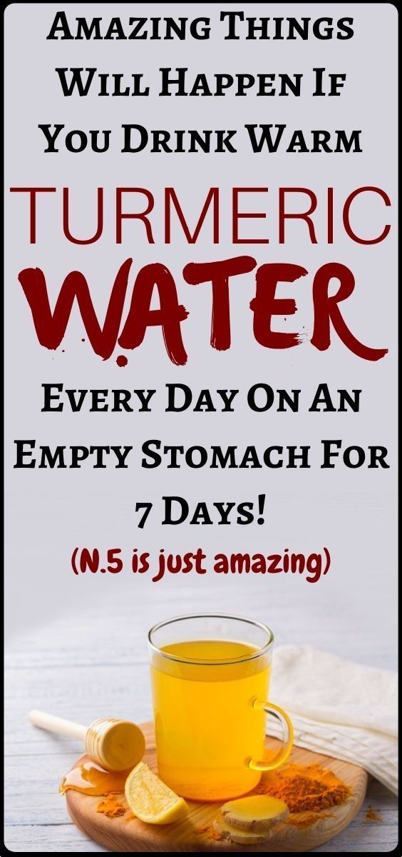What Happens If You Drink Warm Turmeric Water Every Morning For 7 Days