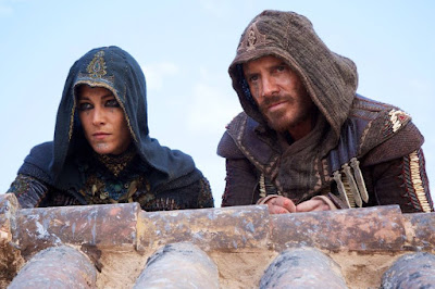 Michael Fassbender and Ariane Labed in the Assassin's Creed Movie