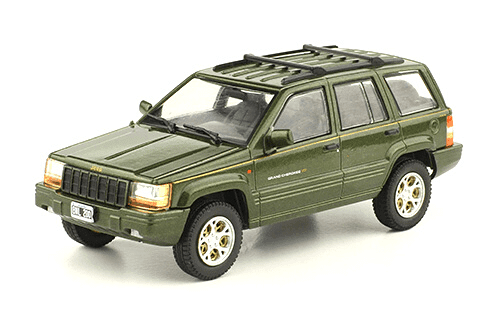 Jeep Grand Cherokee Limited 1997 1:43, autos inolvidables argentinos 80 90