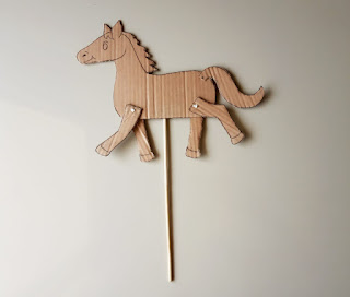 Membuat Wayang Binatang Dari Kardus - artridwan.com