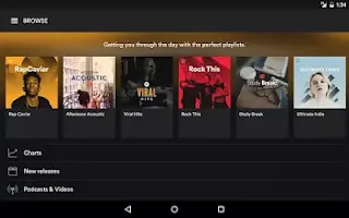 تحميل تطبيق Spotify Music مهكر للاندرويد