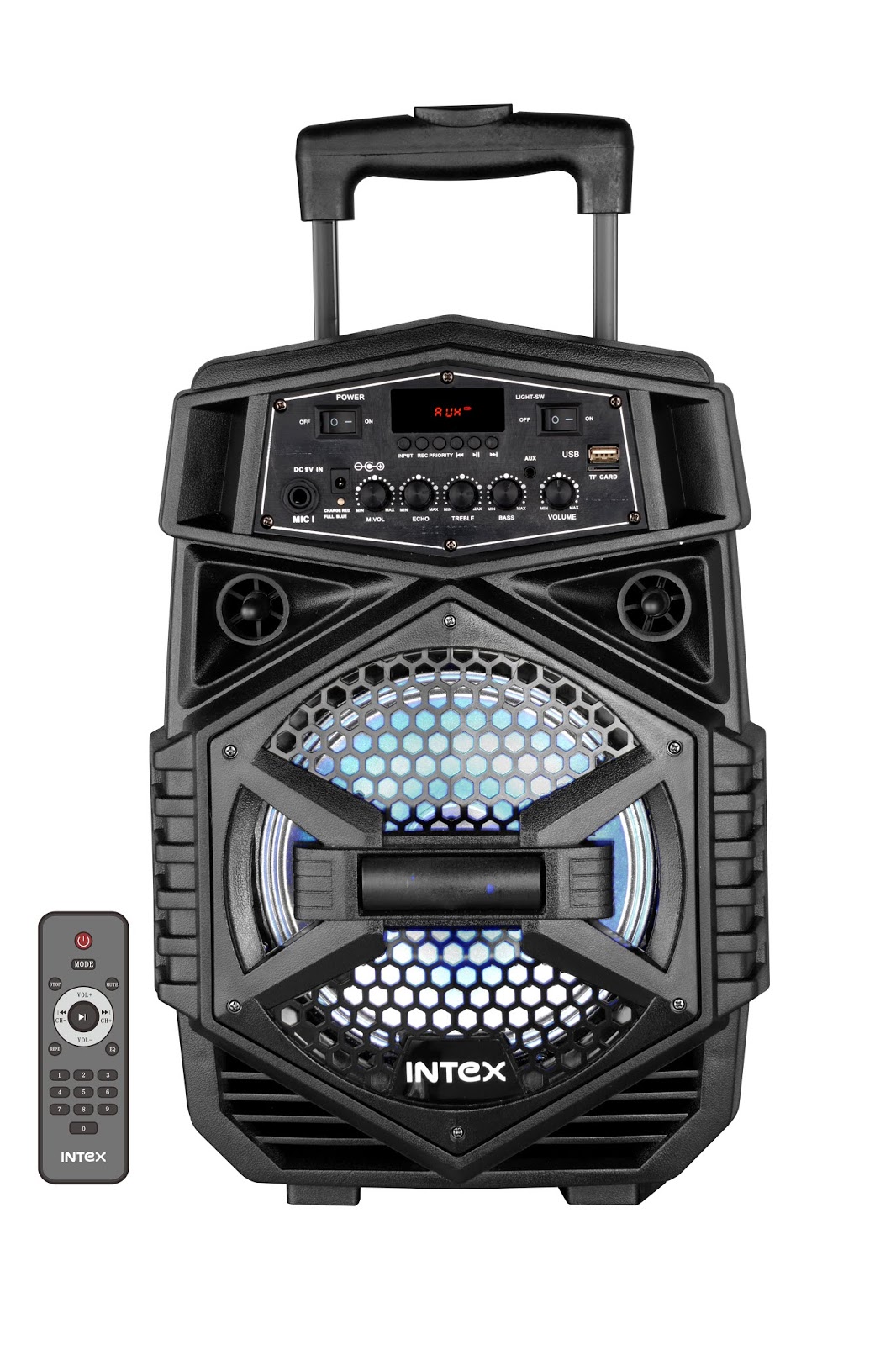 Intex launches Multimedia Trolley Speaker with Dual Mike