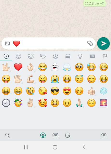 Write emoji without text