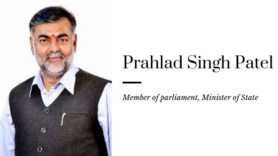 Minister Prahlad Patel Minister Prahlad Patel