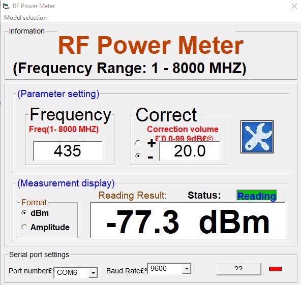 AReResearch Andy Reischle RFPower8000 Power meter installation on