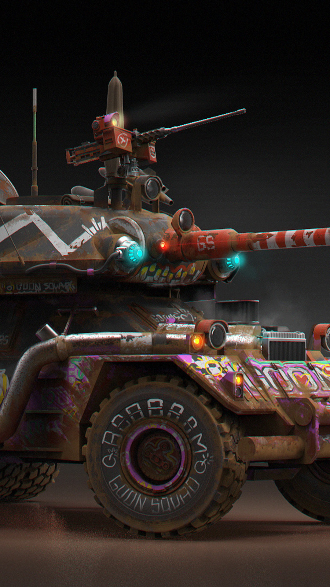 Carro Tank Rage 2 Game Papel de Parede para Celular