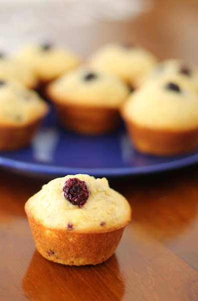 Food Lust People Love: Blackberry Cream Cheese Muffins are sweet muffins made with fresh blackberries, small chunks of cream cheese and lemon zest. They are perfect for breakfast or snack time. You wanna put a glaze on ‘em, go ahead, but they don’t need it.