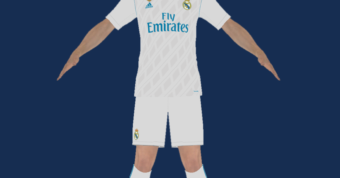 Ultigamerz Pes 2017 Real Madrid 17 18 Home Kit